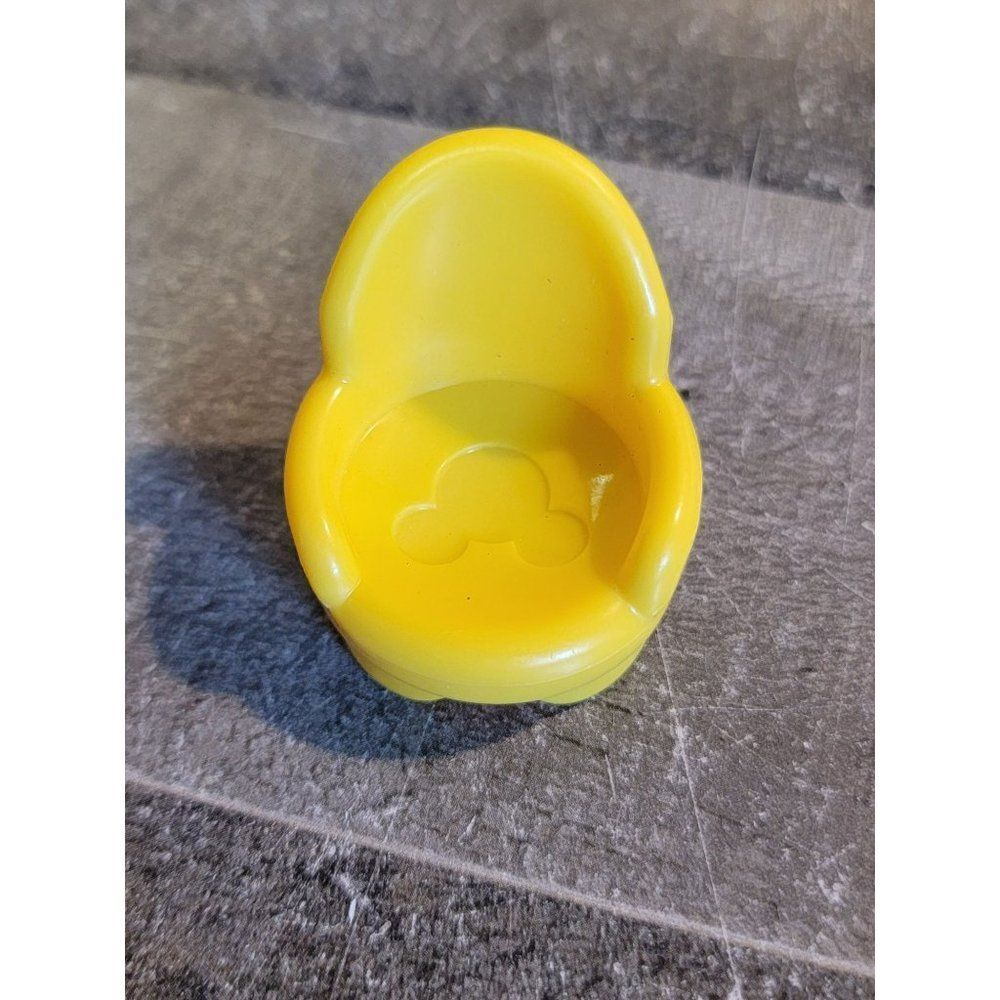 Yellow Disney chair doll accessory‎ toy figure